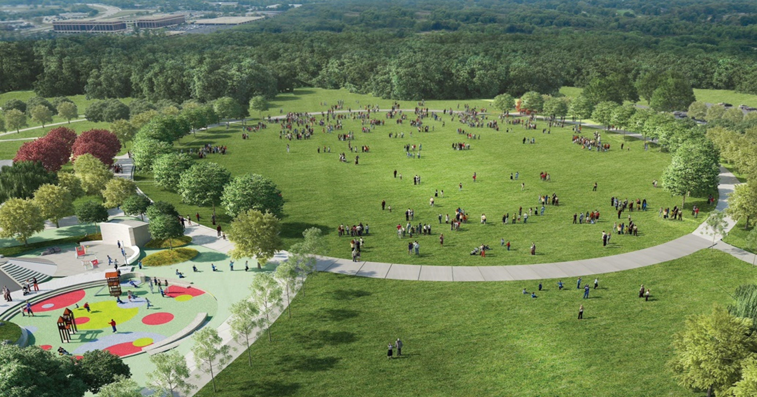 Blue Ash hosts Phase 1 grand opening for Summit Park