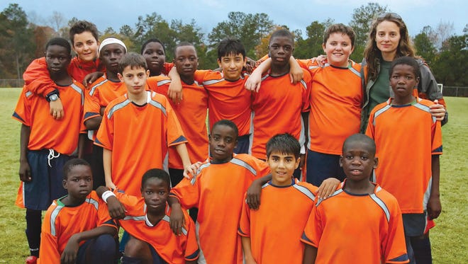"Outcasts United" is the true story of a small, southern town in the United States that is transformed into a refugee resettlement site. It centers on a youth soccer team called the Fugees.