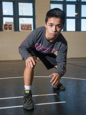 Tate High wrestler Jacob Cochran took first place in the 113-pound division at Border Wars.