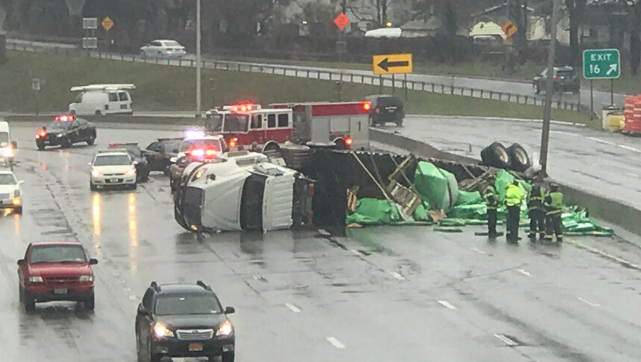 Update Most lanes reopen on Interstate 490 after truck crash Update Most lanes reopen on Interstate 490 after truck crash