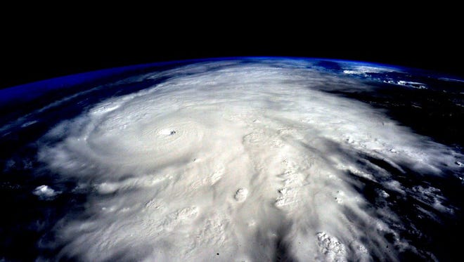 NASA Astronaut Scott Kelly sent this image of Hurricane Patricia via Twitter on Oct. 23.