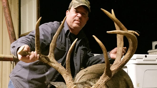 Pete Hubbard's main-frame 8-point grossed over 170 inches.
