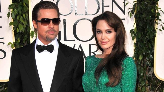 Brad Pitt and Angelina jolie