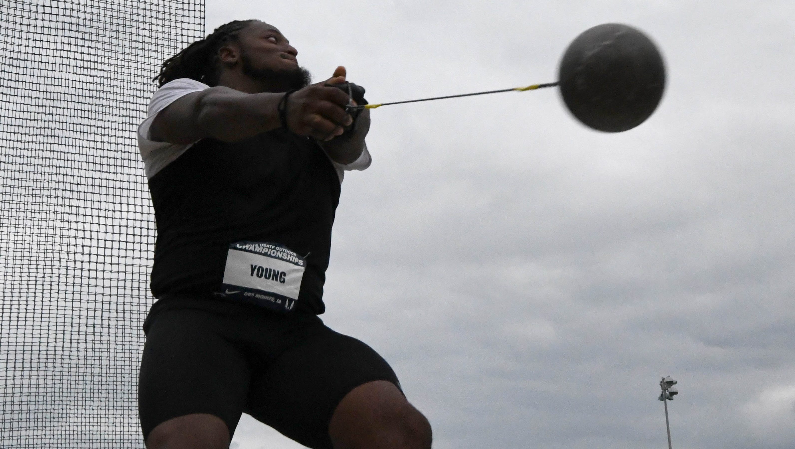Tokyo Olympics Alex Young qualifies for hammer throw