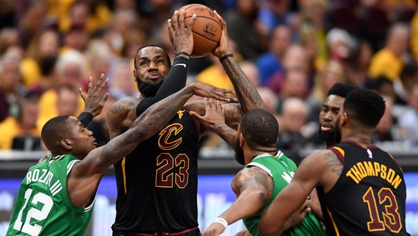 LeBron James notched his sixth 40-point game of...