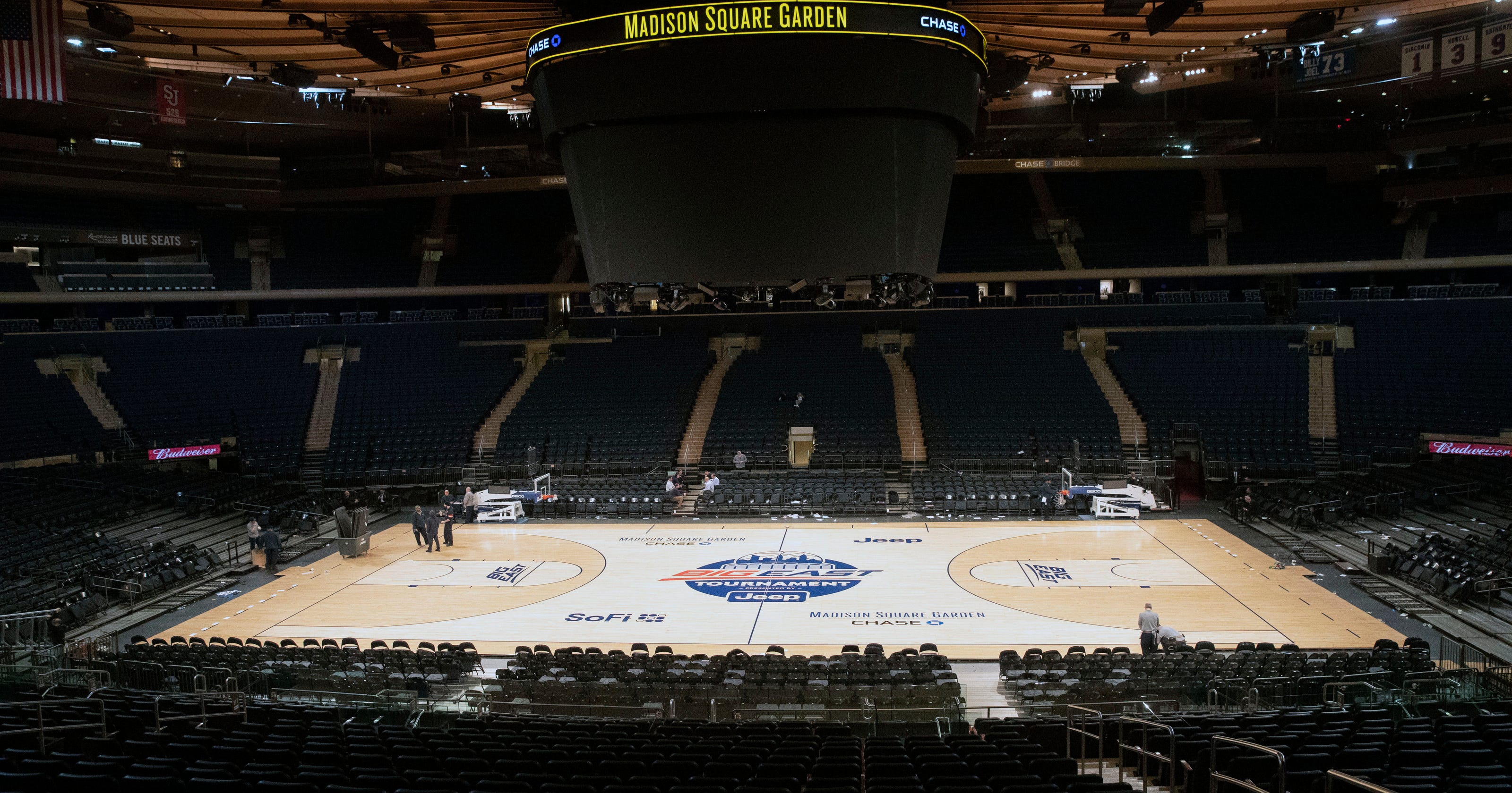 Msg Event Workers To Be Paid Through The Week Temps Being Laid Off
