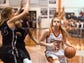Lenoir City's Faith Simmons is defended by Farragut's