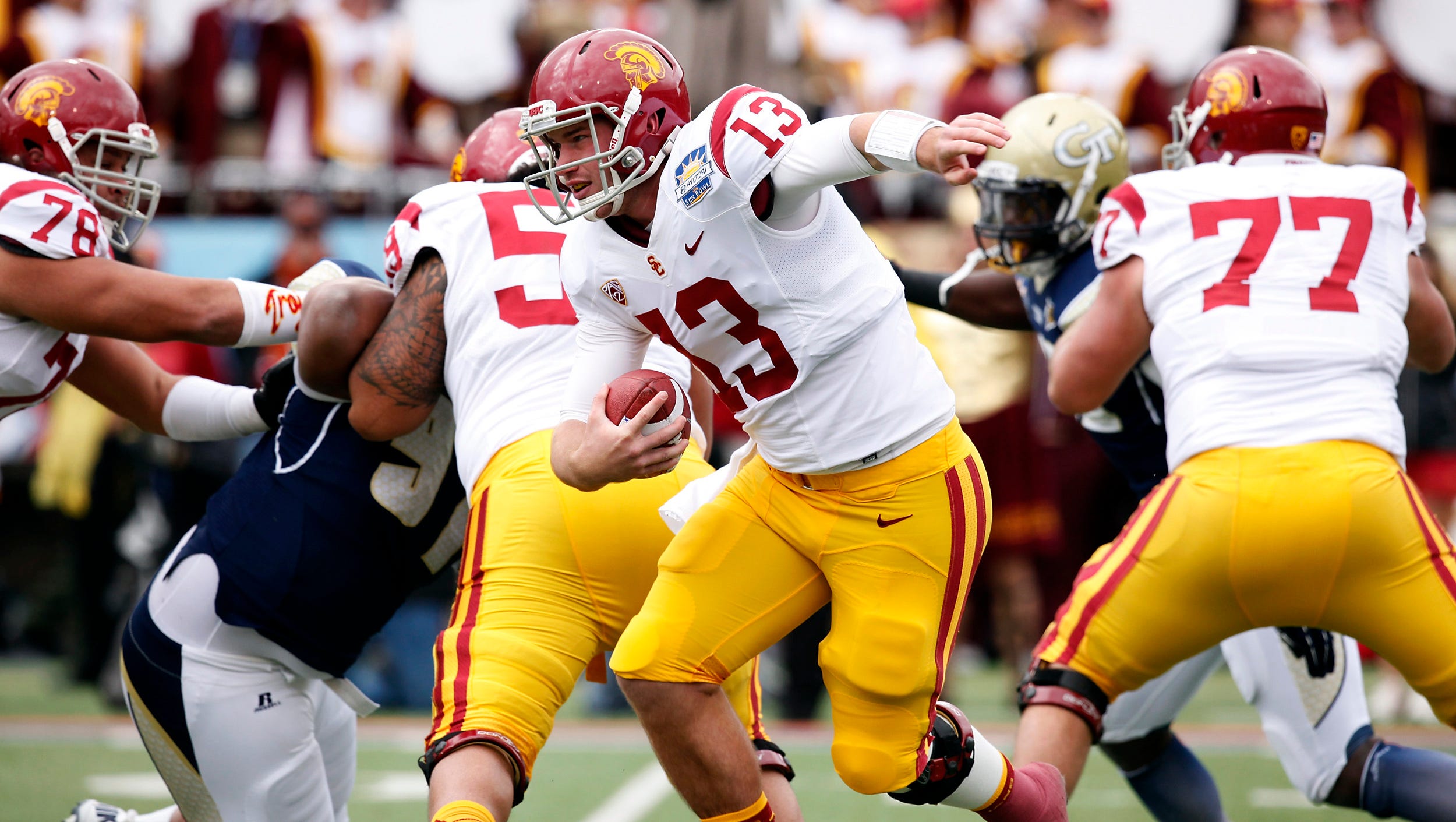 2012 Usc Depth Chart