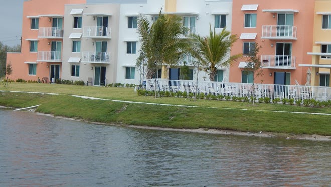 Heron Estates Senior Apartments is the first affordable housing complex built in Riviera Beach since Ivey Green public housing was built on 15 acres in the 1970s.