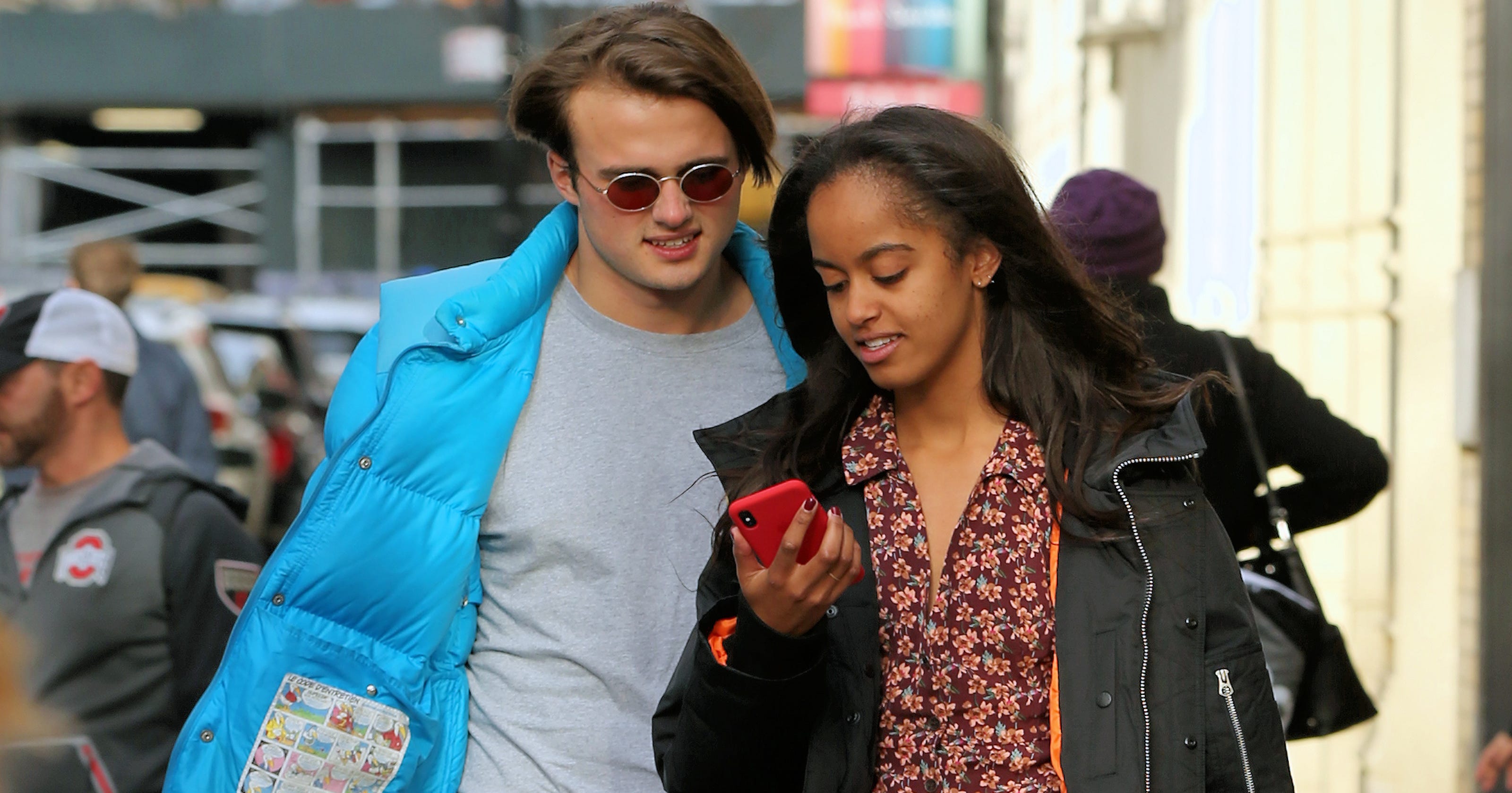 Malia Obama Steps Out With Rory Farquharson Her Alleged British Beau