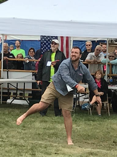 Contestants in the men's division hoped to beat state