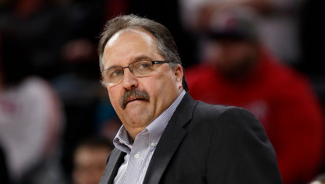 Detroit Pistons coach Stan Van Gundy.