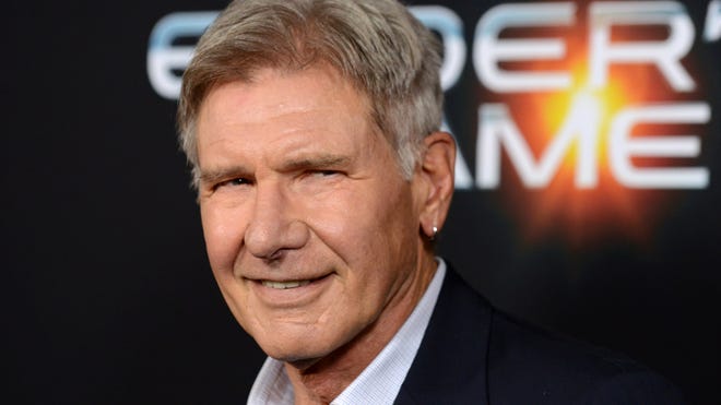 Harrison Ford at the Los Angeles premiere of "Ender's Game" in 2013. Ford is recuperating after surgery for a broken leg suffered during production on "Star Wars Episode VII."