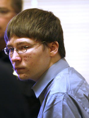 Brendan Dassey appears in court April 16, 2007, at the Manitowoc County Courthouse in Manitowoc.