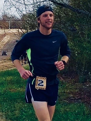 Whit Guthrie runs during one of his prior ultramarathons earlier this year.