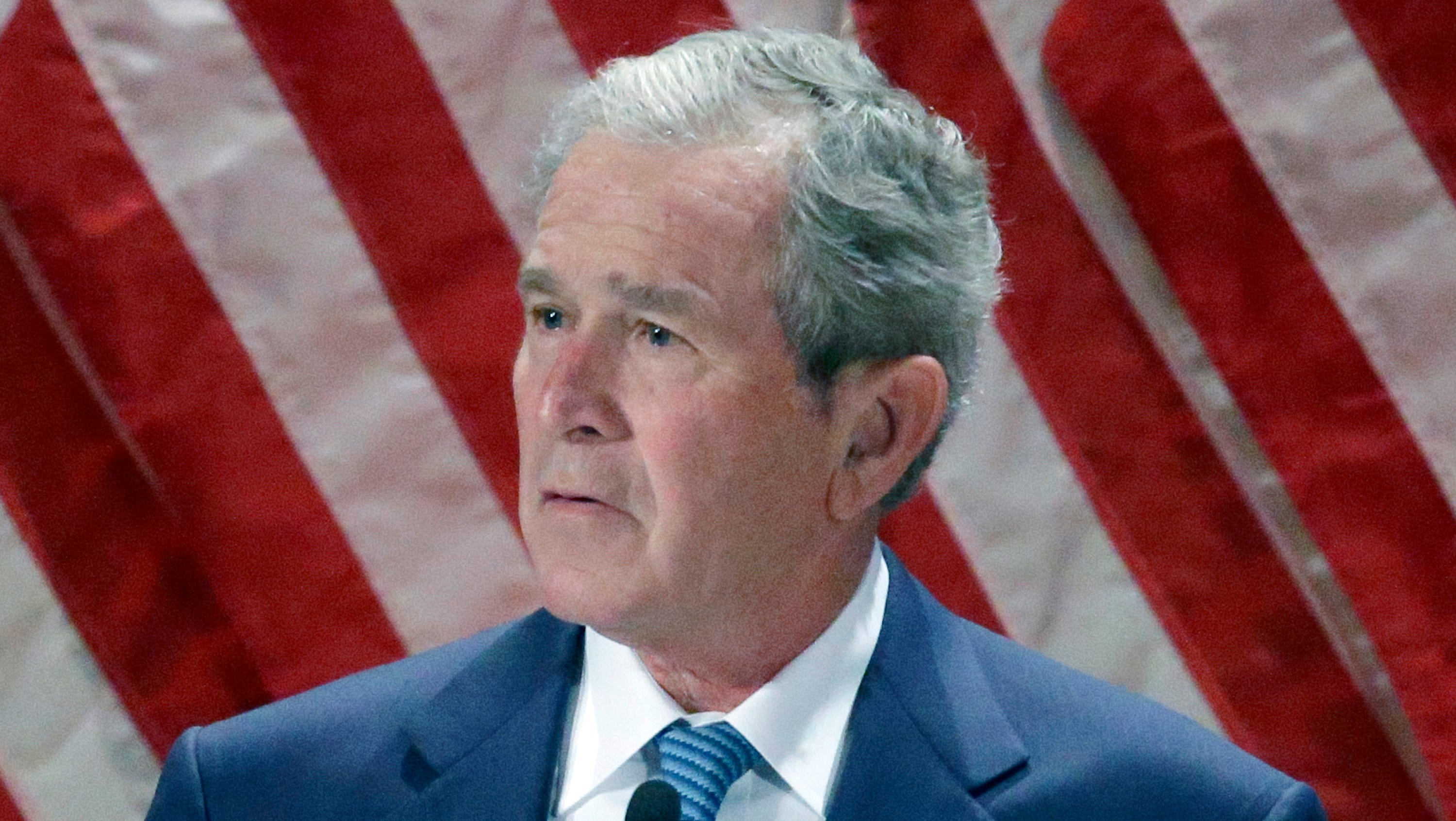 George W Bush Painting Is A Whole New World