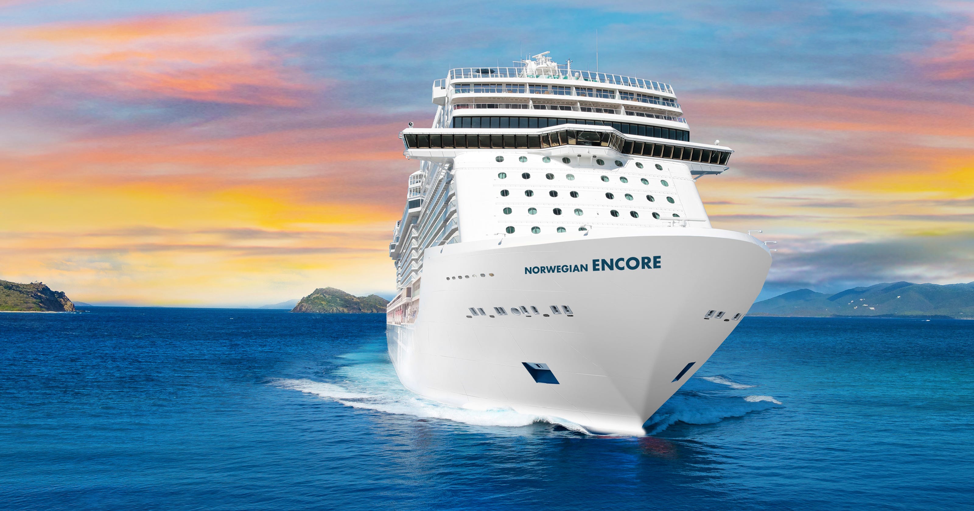 Norwegian Encore Giant Norwegian Cruise Line ship to sail from Miami