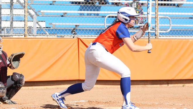 San Angelo Central High School's Emily Sanchez is shown in a file photo.