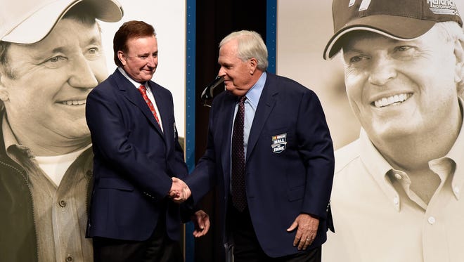 Two longtime NASCAR team owners with an interest in the sport's finances, Richard Childress and Rick Hendrick.