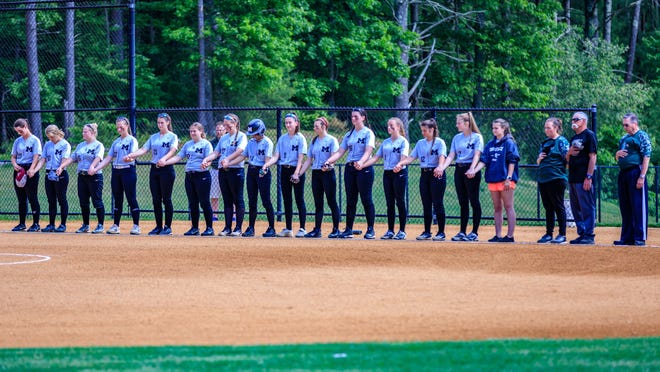 The Marshfield High softball team made it to the second round of the MIAA state tournament in 2019.