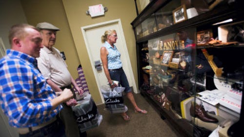 About Artifacts In Hanover S Clarks Shoe Exhibit I Have Enough