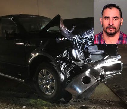 Manuel Orrego-Savala is being held after his truck struck and killed a Colts player and an Uber driver on I-70 on Sunday