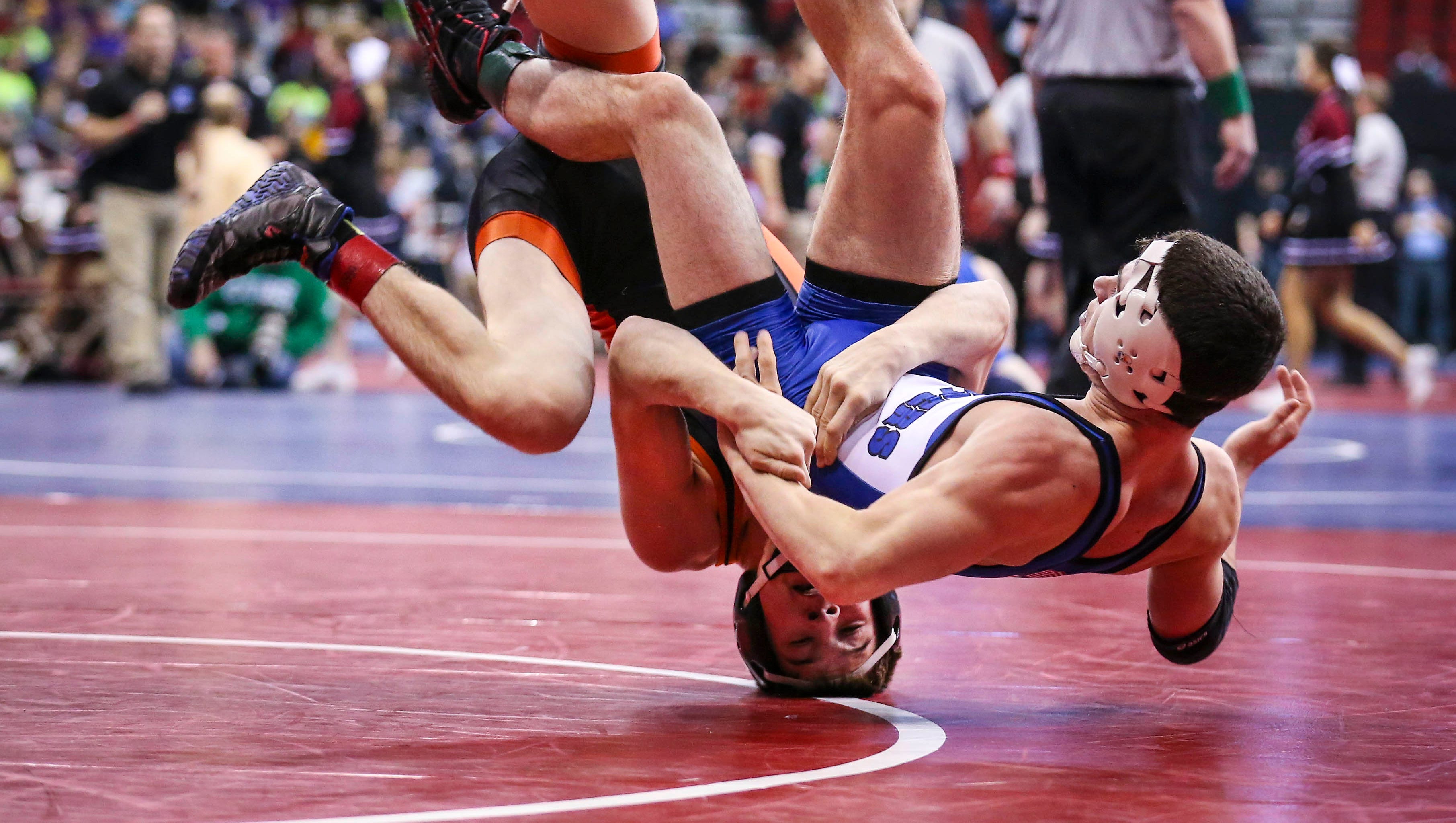 Class 2A wrestling up for grabs after opening session