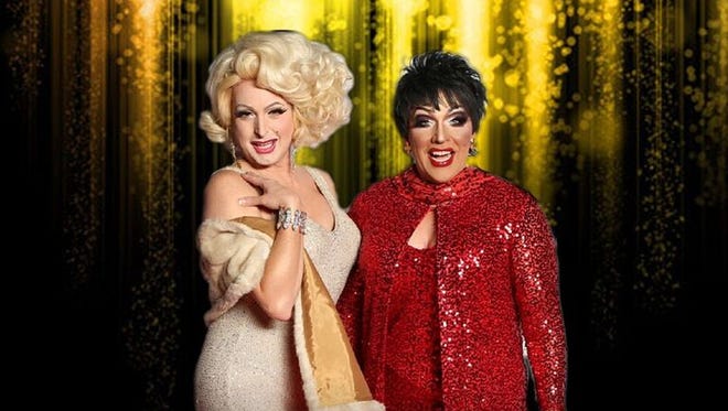 Bigs Wigs stars Aggy Dune and Mrs. Kasha Davis are at Rochester Fringe on Sunday.