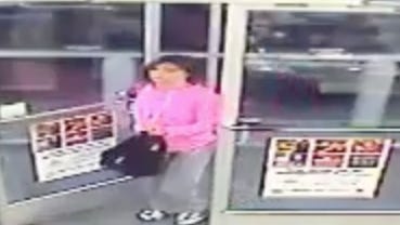 Lindenwold police are looking for this woman in connection with a hit-and-run.