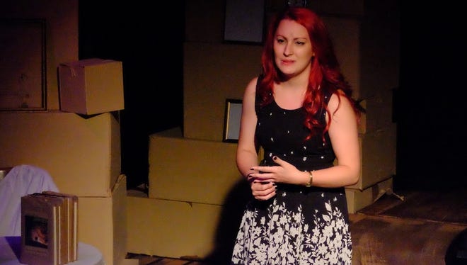 Delaney Amatrudo as Cathy in "The Last five Years."