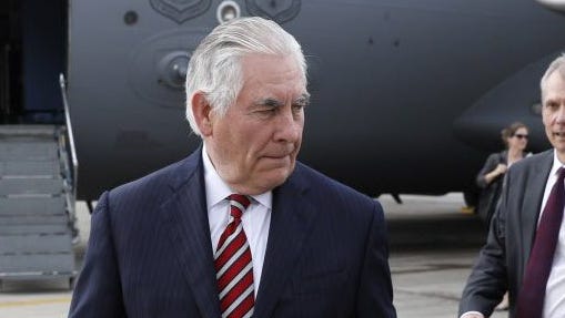 President Trump fired Secretary of State Rex Tillerson in a tweet Tuesday.