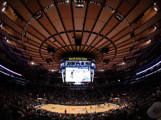 The 2020 Big East Tournament at Madison Square Garden was canceled at halftime of the first game.