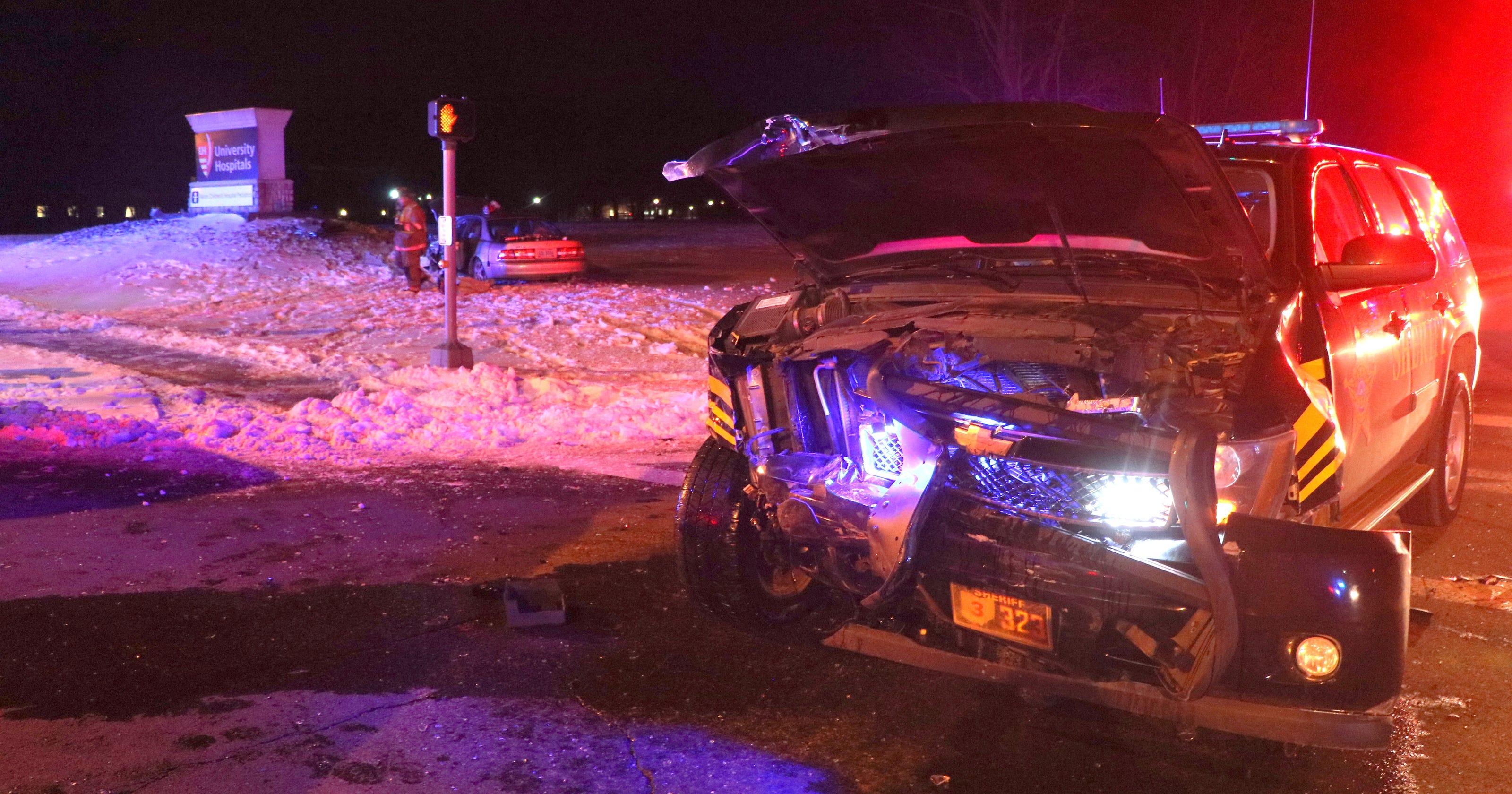 Ashland deputy involved in crash Friday night