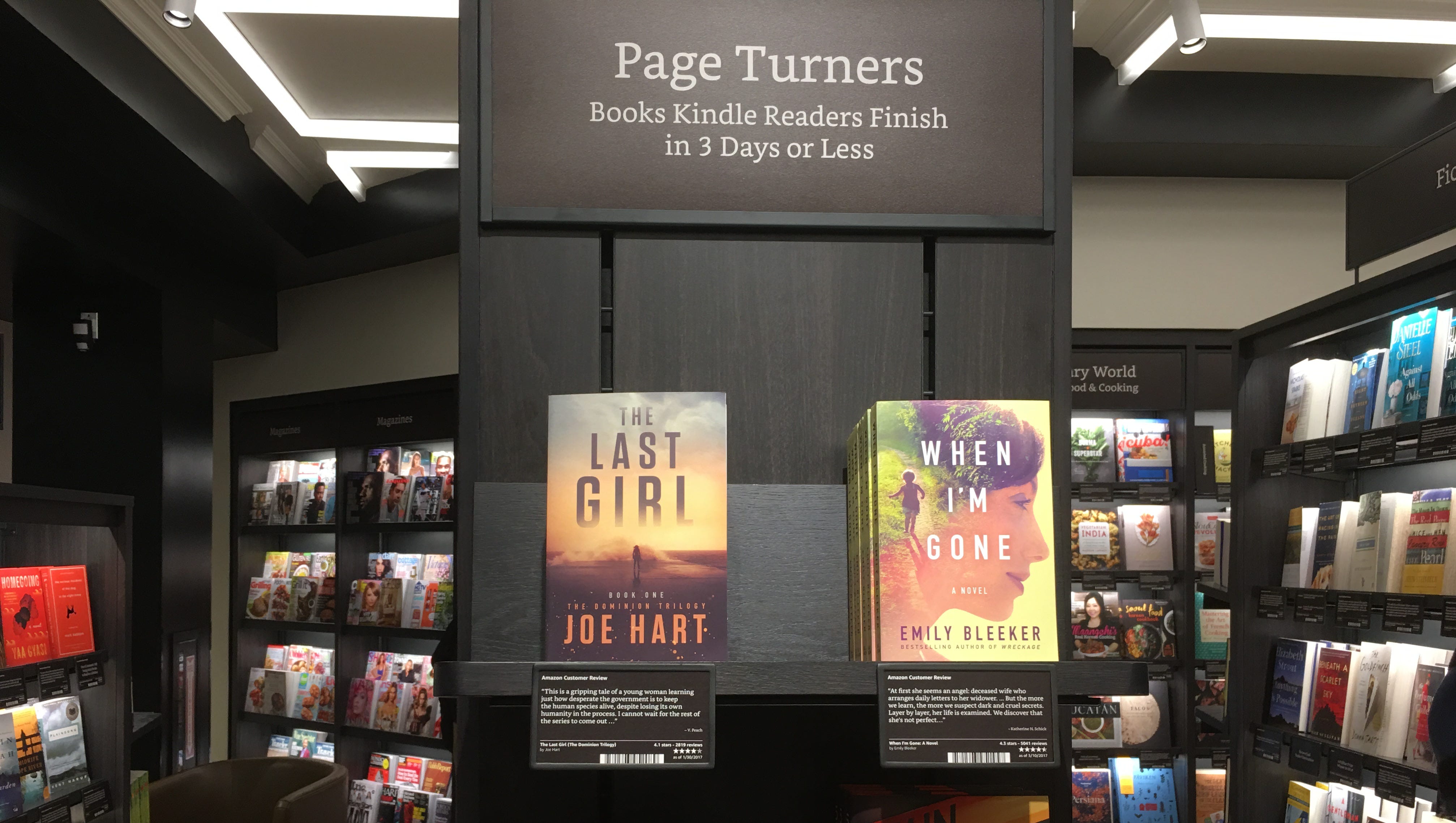 While Barnes Nobles Close Amazon Is Opening Real Live Bookstores