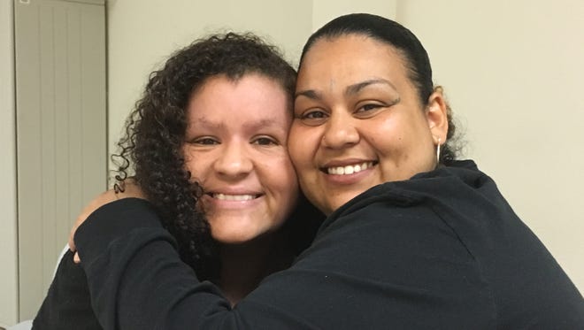 Marilee Ramos, left, and Zulma Williams, both of Lehigh Acres, are struggling to find work.