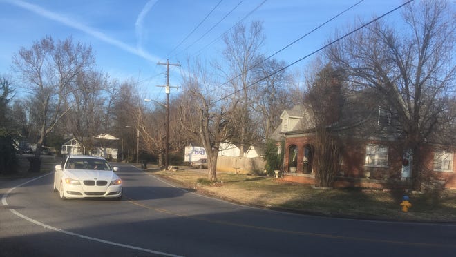 Drivers on Clark Boulevard about a half mile east of Mitchell-Neilson schools slow down to navigate the S-curve. Murfreesboro officials have a plan within next 10 years to widen Clark to three lanes and remove the S-curve.