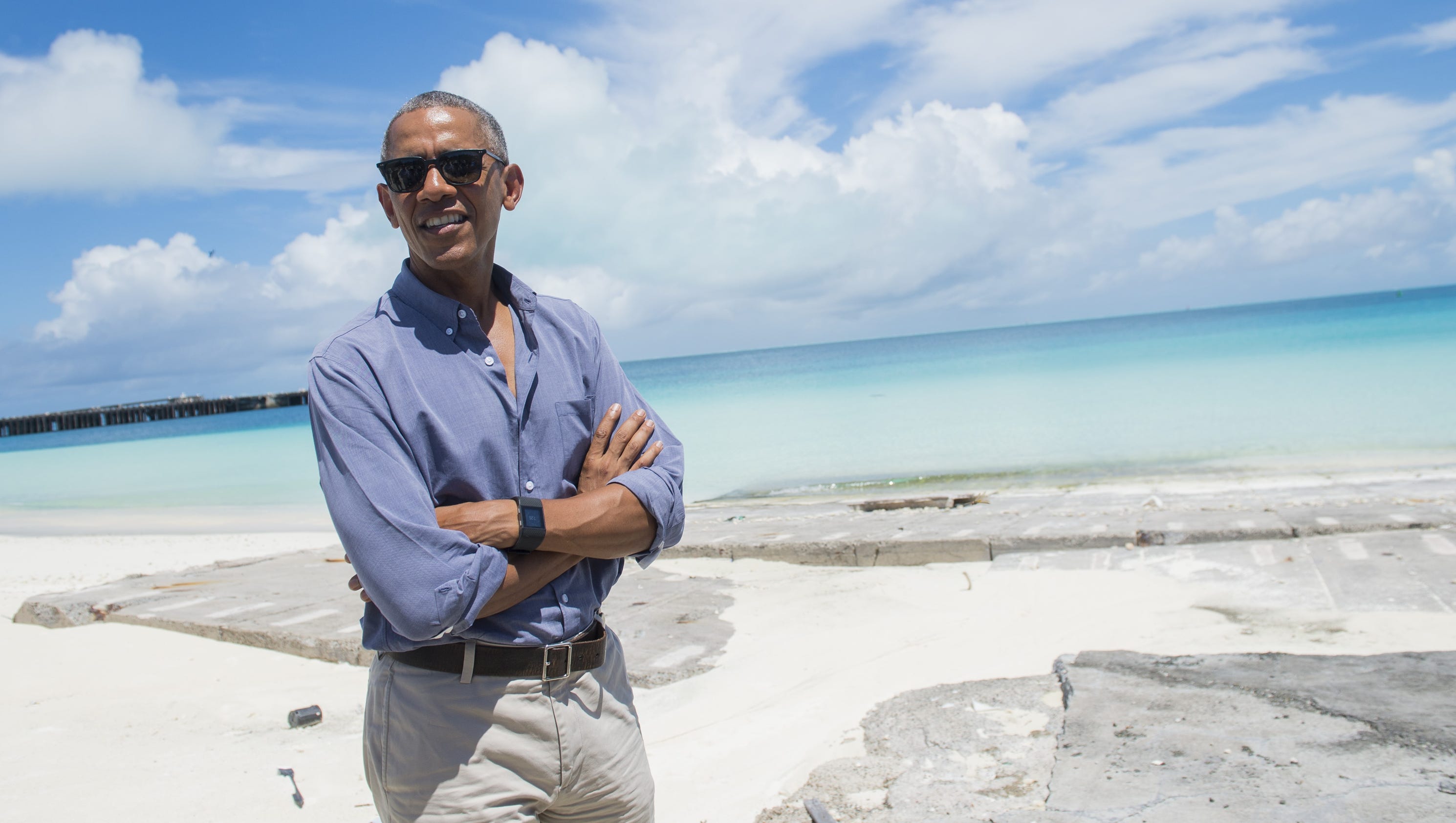 Obama On Historic Midway Island Touts His Conservation