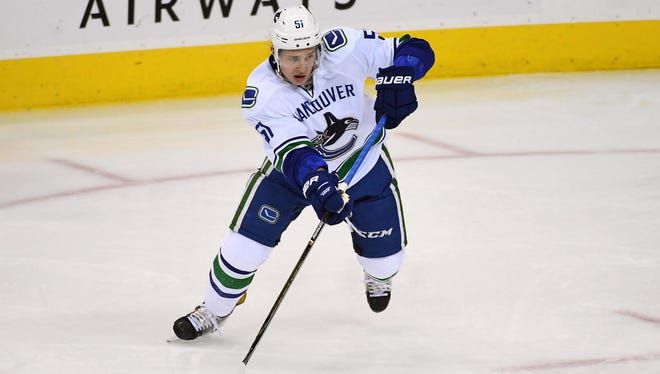 Vancouver Canucks defenseman Troy Stecher has been diagnosed with mumps.