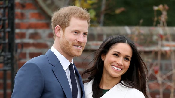 Prince Harry and his fiancée, Meghan Markle, announced