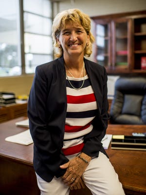 Annette Samec is seen in 2015 after being named chief academic officer for LPSS.
