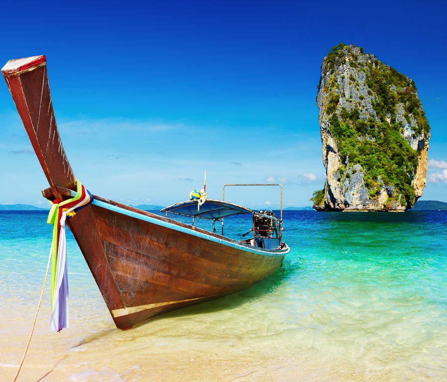 You'll find countless beautiful and affordable beaches in southeast Asia, but few are more stunning than those along Thailand's Andaman coast.
