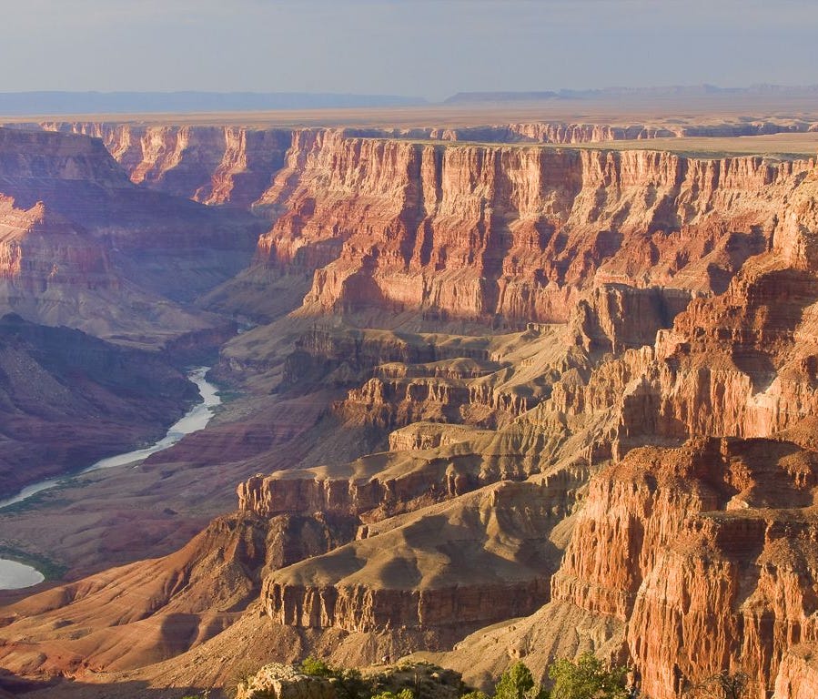Arizona: Heralded as one of the wonders of the natural world, the Grand Canyon is nothing less than breathtaking. There's more than one way to see this bucket list destination. Head to Grand Canyon West to get a bird's-eye view from the glass-bottome
