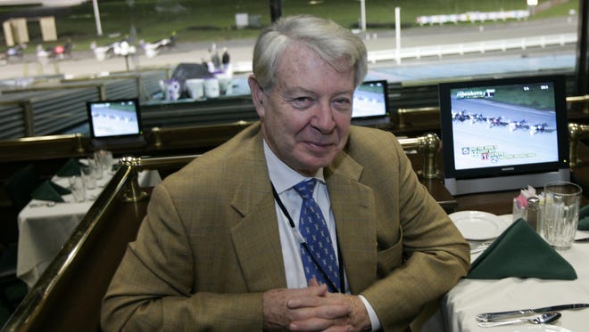 Tim Rooney, President and CEO of Yonkers Raceway, is seen here in the Empire Terrace Dining Room Dec. 1, 2006. ( Dave Kennedy / The Journal News )