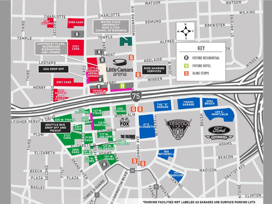 Kid Rock Detroit Seating Chart