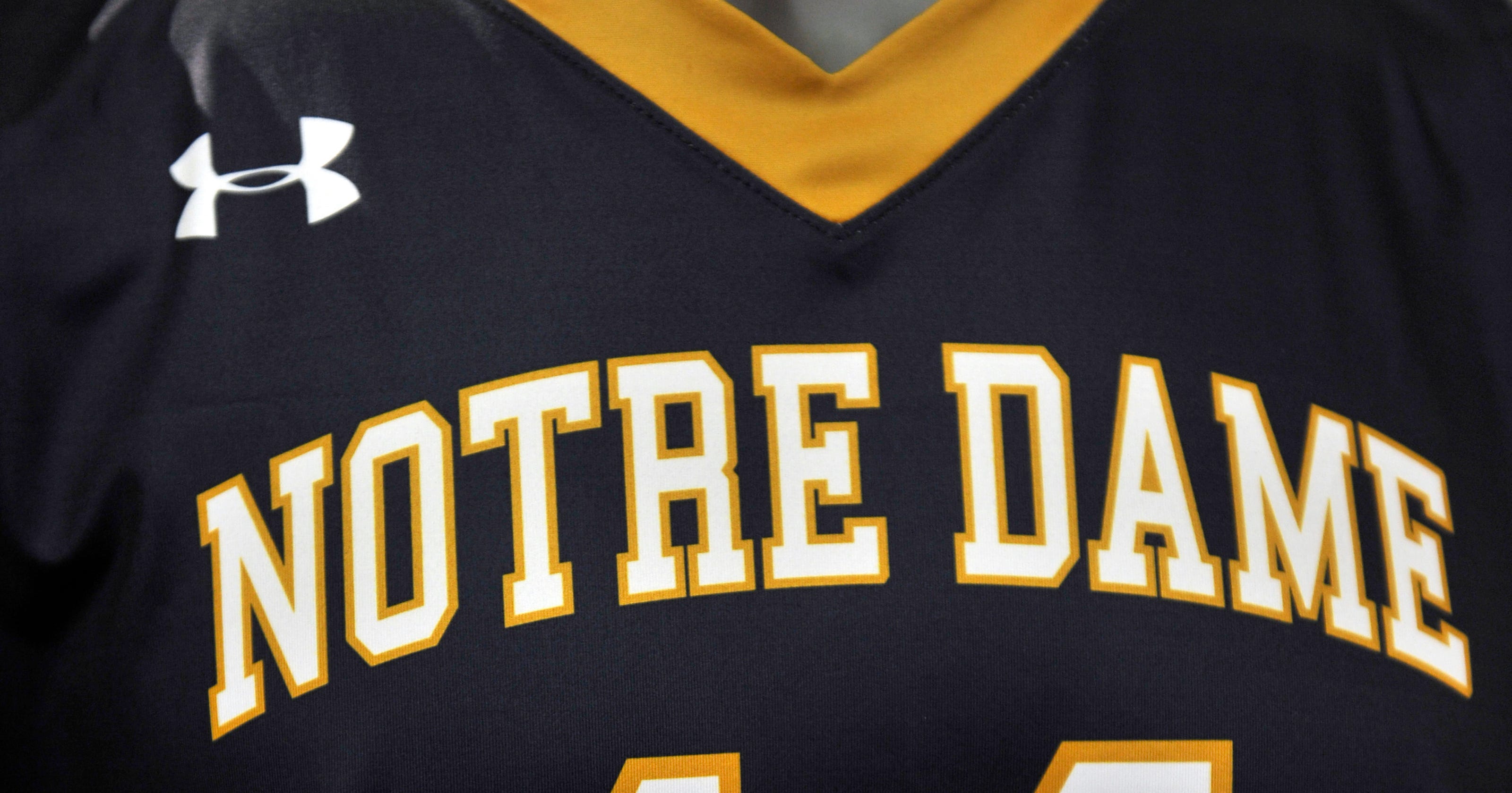 notre dame apparel under armour