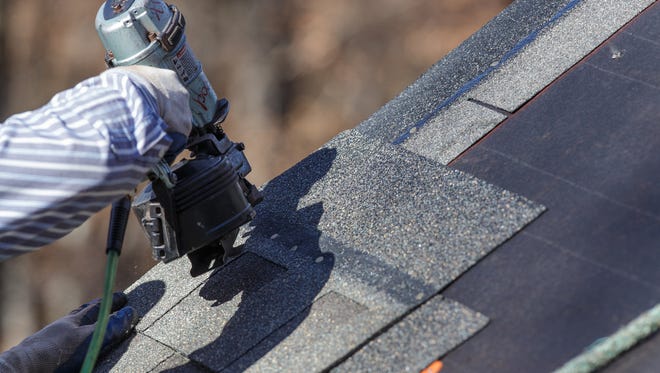 If the shingles are curved or cracked, the roof needs to be replaced.