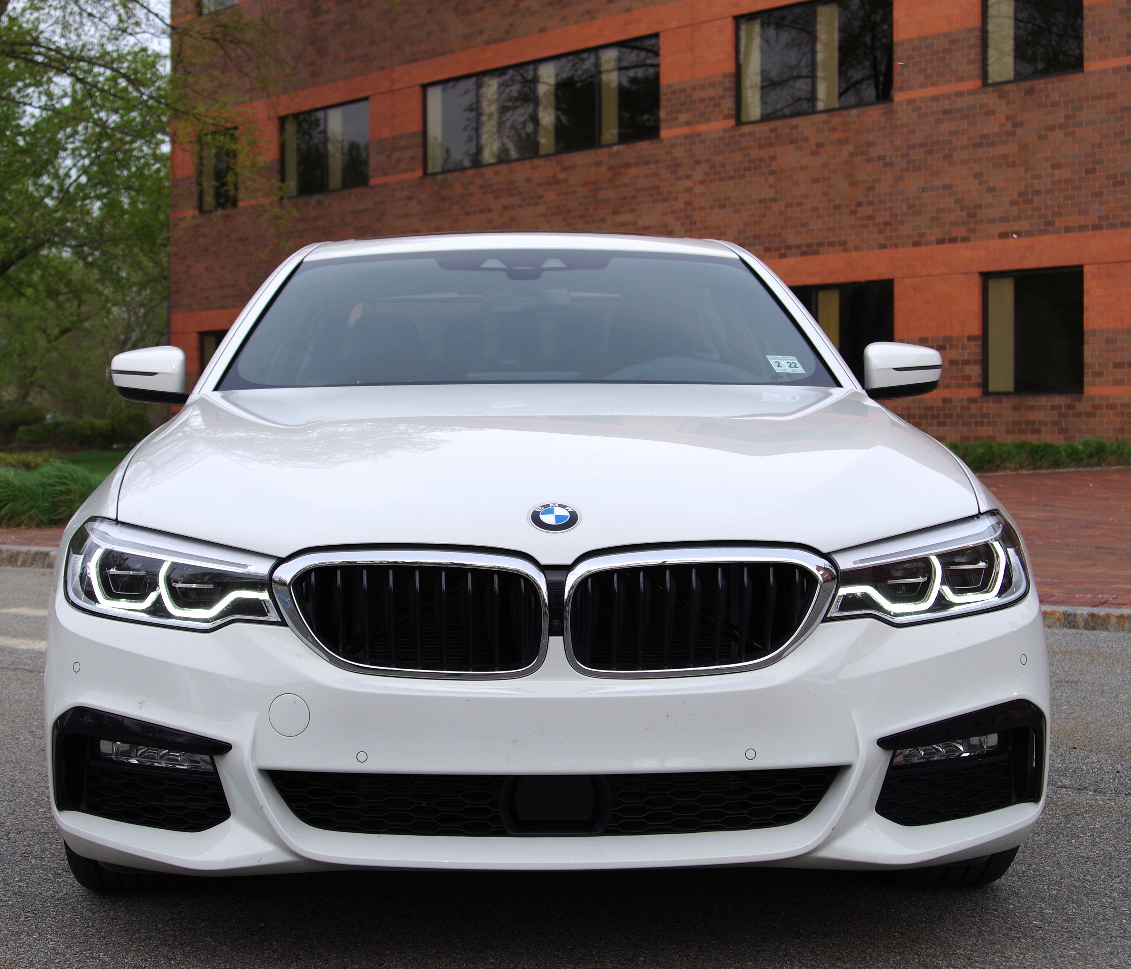 From the front, the 5 Series remains a familiar face.