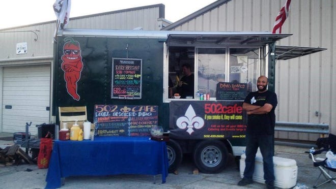 Barbecue pit master Chris Williams has been cultivating his trade since childhood. His 502 Cafe food trucks brings specialties like pulled pork sandwiches to the streets of Louisville.