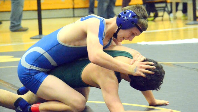 Justin Wood reached the 138-pound district and state championships to end his eighth grade year.