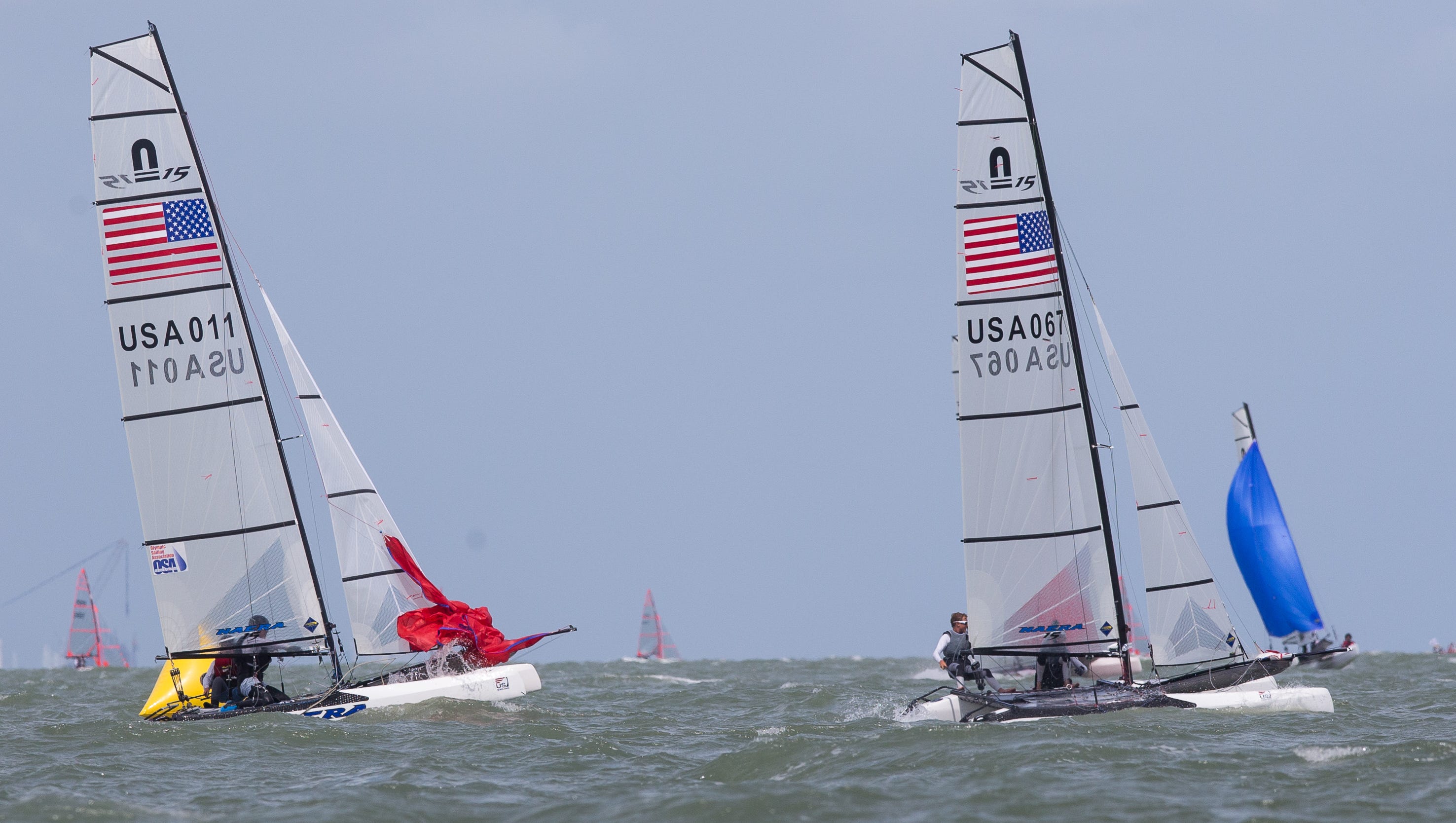 Nearly 200 youth sail Corpus Christi Bay in U.S. championship